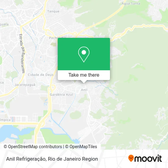 Anil Refrigeração map