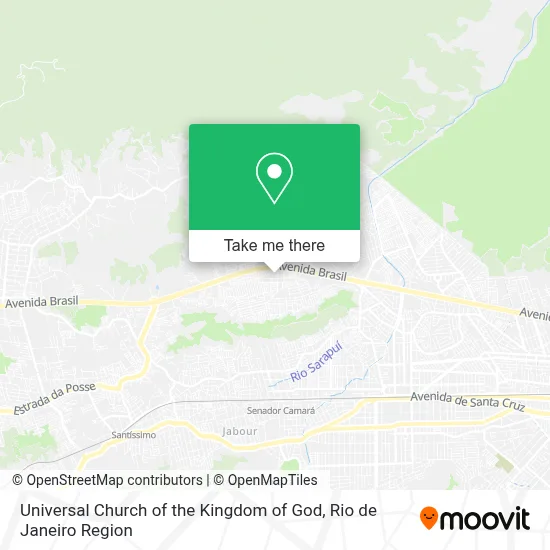 Igreja Universal Do Reino De Deus map