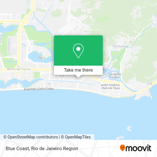 Blue Coast map