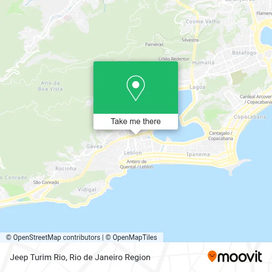 Jeep Turim Rio map