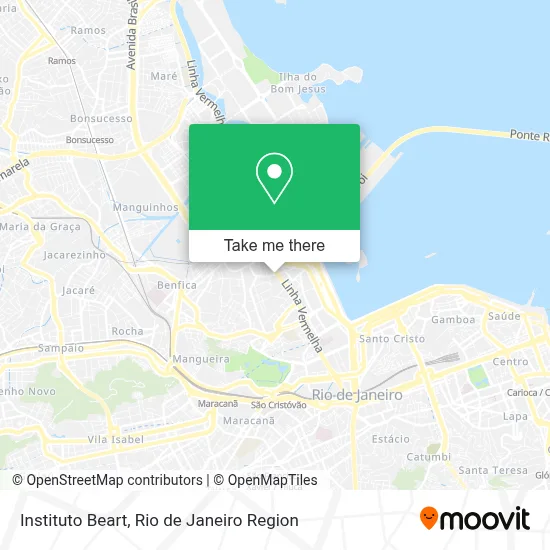 Instituto Beart map
