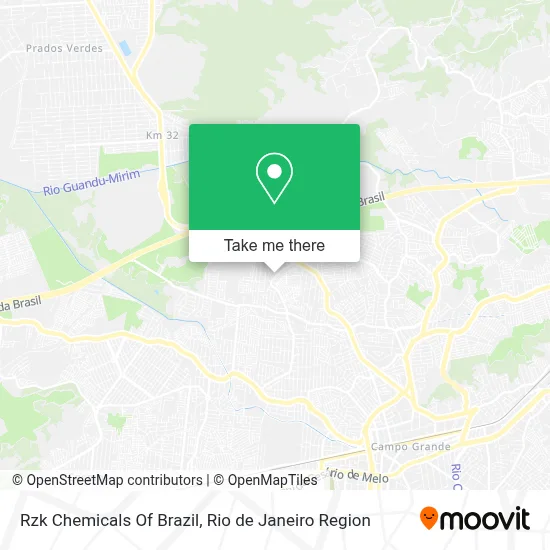 Rzk Chemicals Of Brazil map