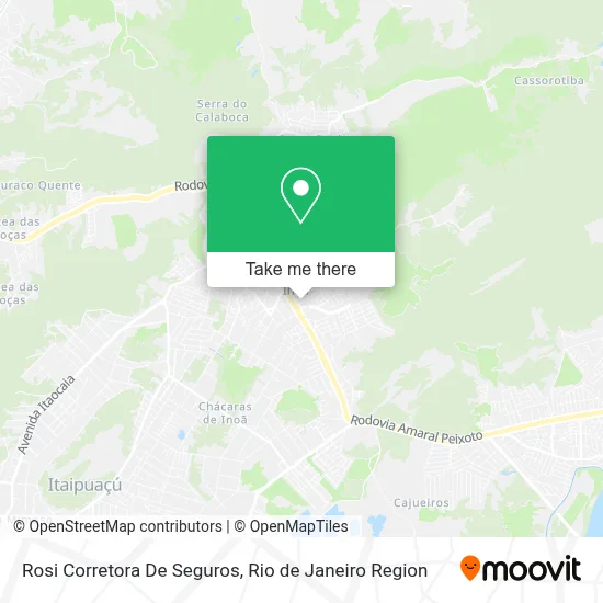 Rosi Corretora De Seguros map