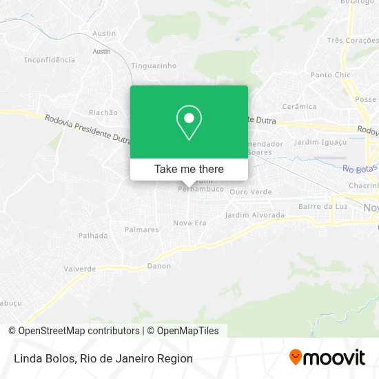 Linda Bolos map