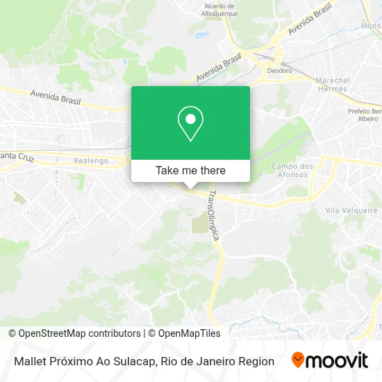 Mallet Próximo Ao Sulacap map