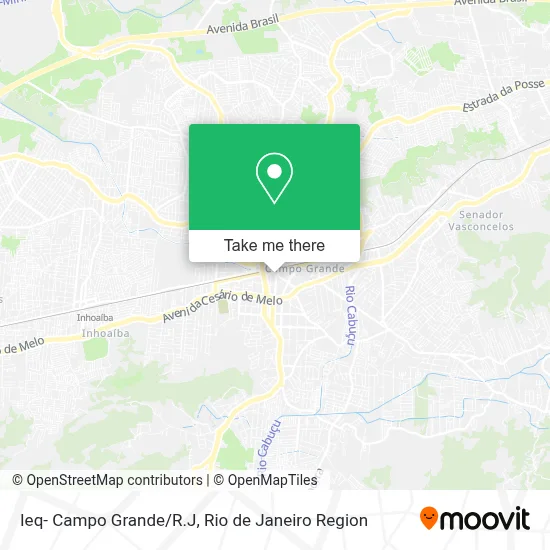 Ieq- Campo Grande/R.J map