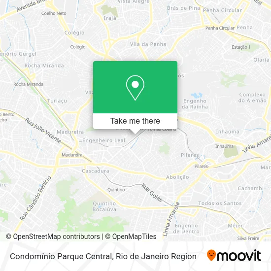 Condomínio Parque Central map