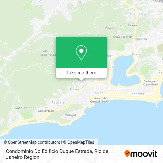 Condominio Do Edificio Duque Estrada map