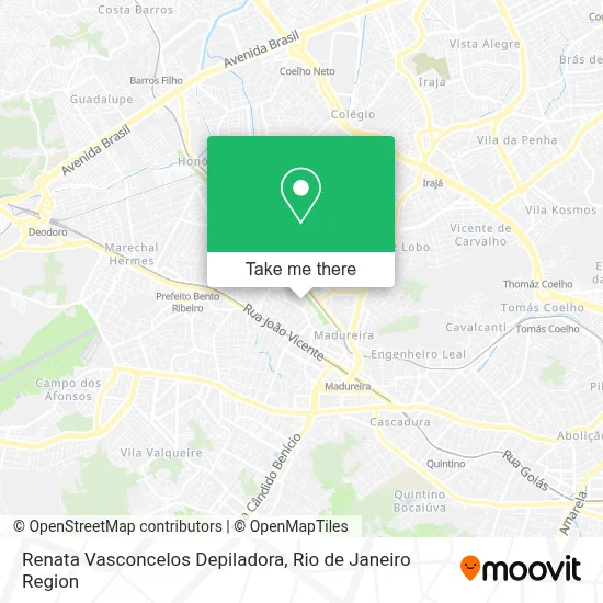 Renata Vasconcelos Depiladora map