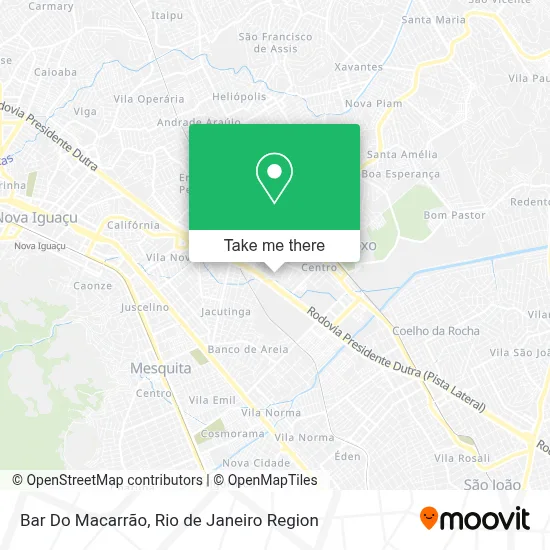 Bar Do Macarrão map