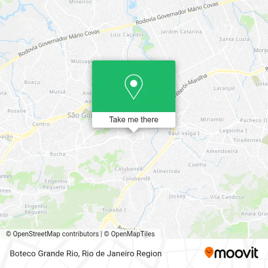 Boteco Grande Rio map