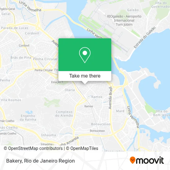 Padaria map