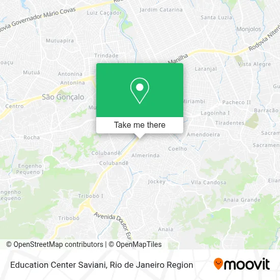 Education Center Saviani map
