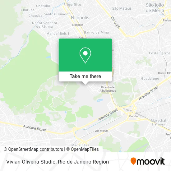 Vivian Oliveira Studio map