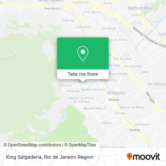 King Salgaderia map