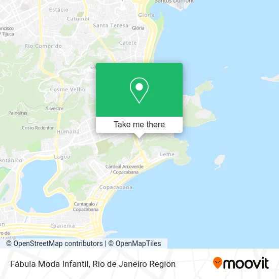 Fábula Moda Infantil map