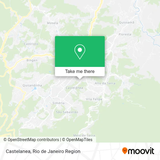 Castelanea map