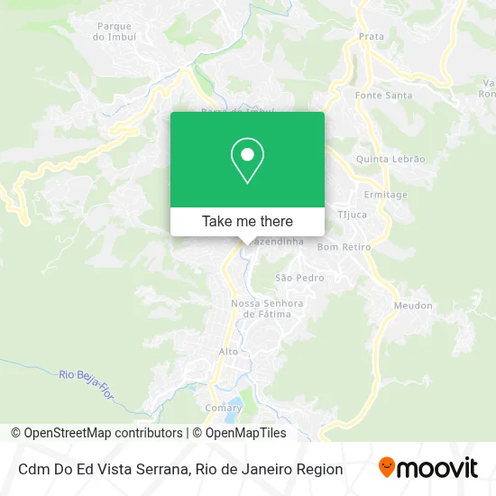 Cdm Do Ed Vista Serrana map