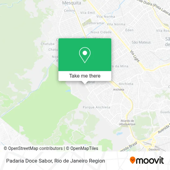 Padaria Doce Sabor map