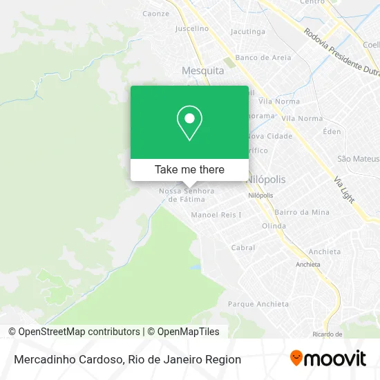 Mercadinho Cardoso map
