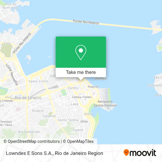 Lowndes E Sons S.A. map