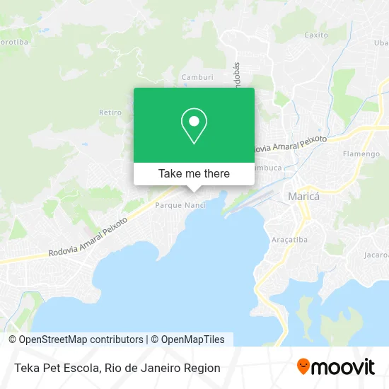 Teka Pet Escola map
