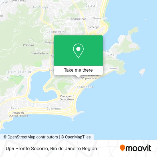 Upa Pronto Socorro map