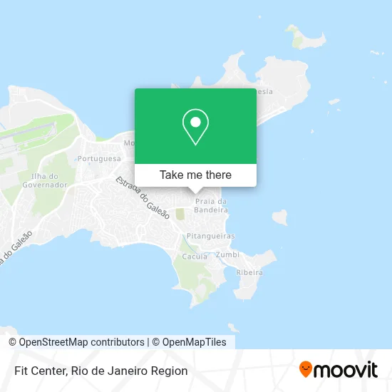 Fit Center map