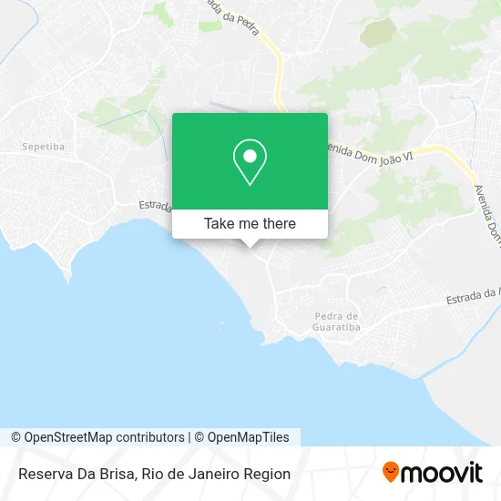 Reserva Da Brisa map