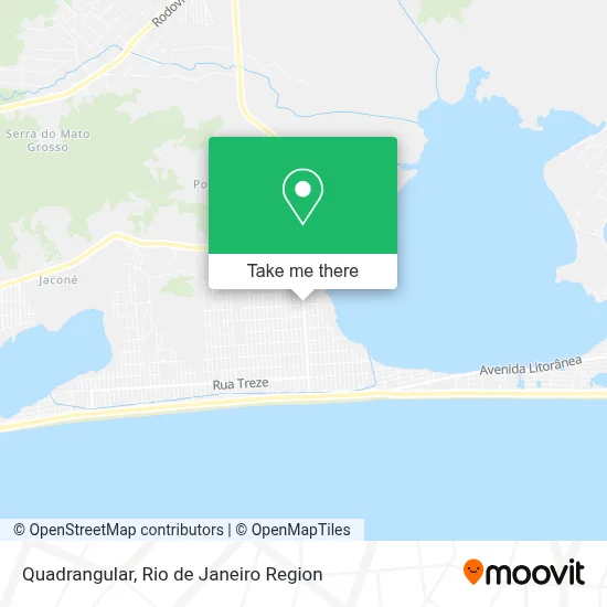 Quadrangular map