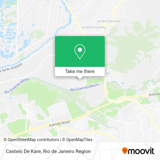 Castelo De Kare map