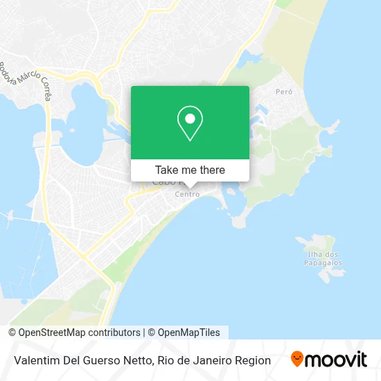Valentim Del Guerso Netto map