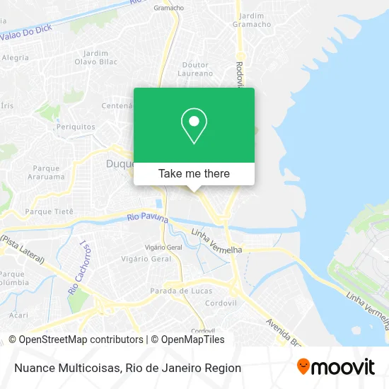 Nuance Multicoisas map