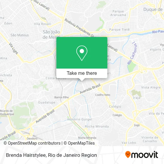 Brenda Hairstylee map