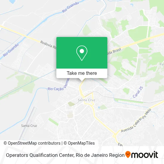 Operators Qualification Center map