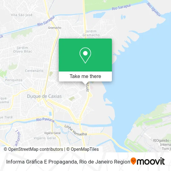 Informa Gráfica E Propaganda map