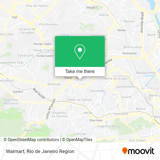 Walmart map