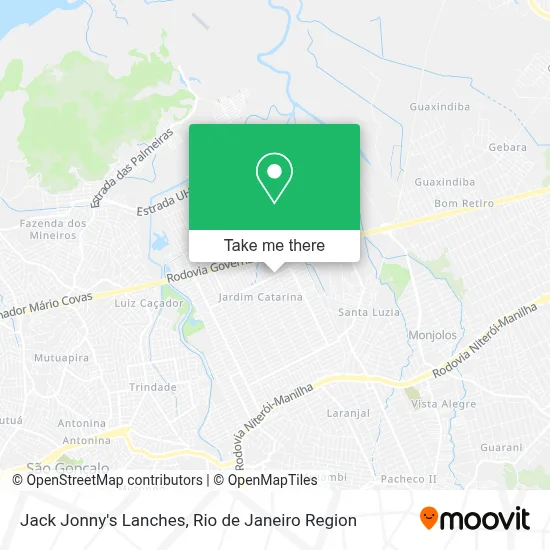 Jack Jonny's Lanches map