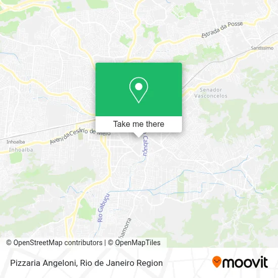 Pizzaria Angeloni map