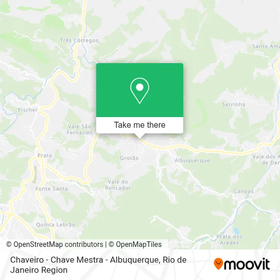 Chaveiro - Chave Mestra - Albuquerque map