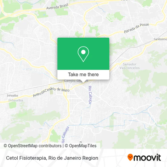 Cetol Fisioterapia map