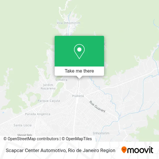 Scapcar Center Automotivo map