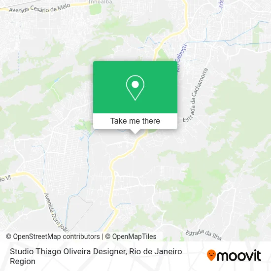 Studio Thiago Oliveira Designer map