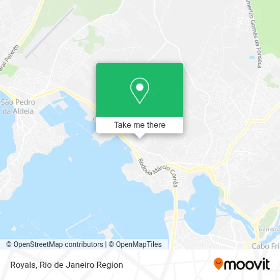 Royals map