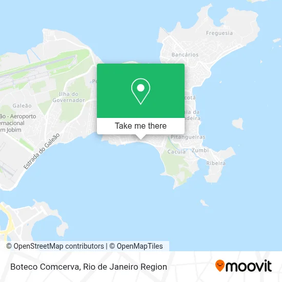 Boteco Comcerva map