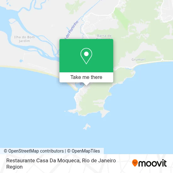 Restaurante Casa Da Moqueca map