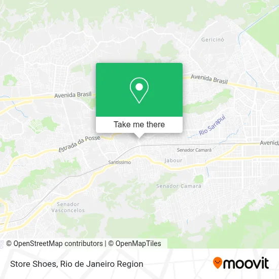 Store Shoes map