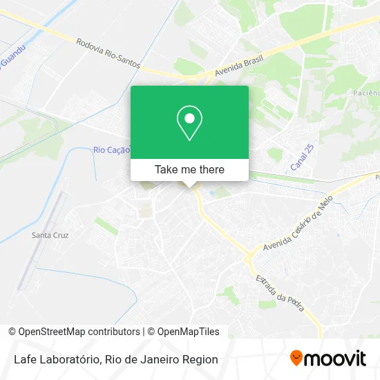 Lafe Laboratório map