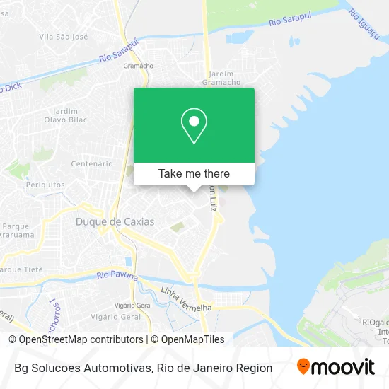 Bg Solucoes Automotivas map