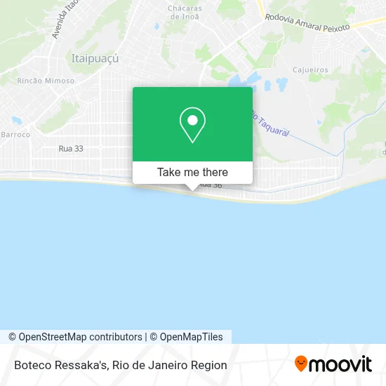 Boteco Ressaka's map
